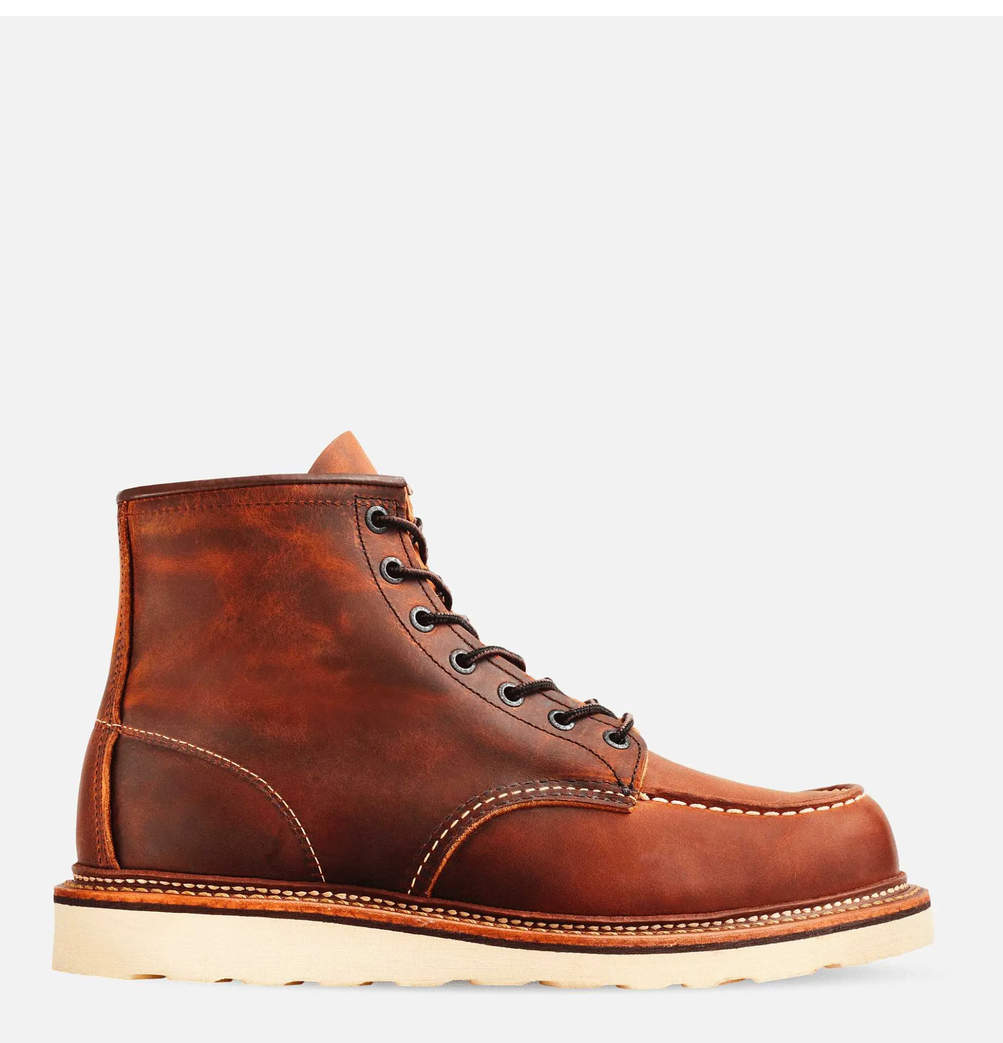 Men RED WING SHOES 1907 - Moc Toe Copper