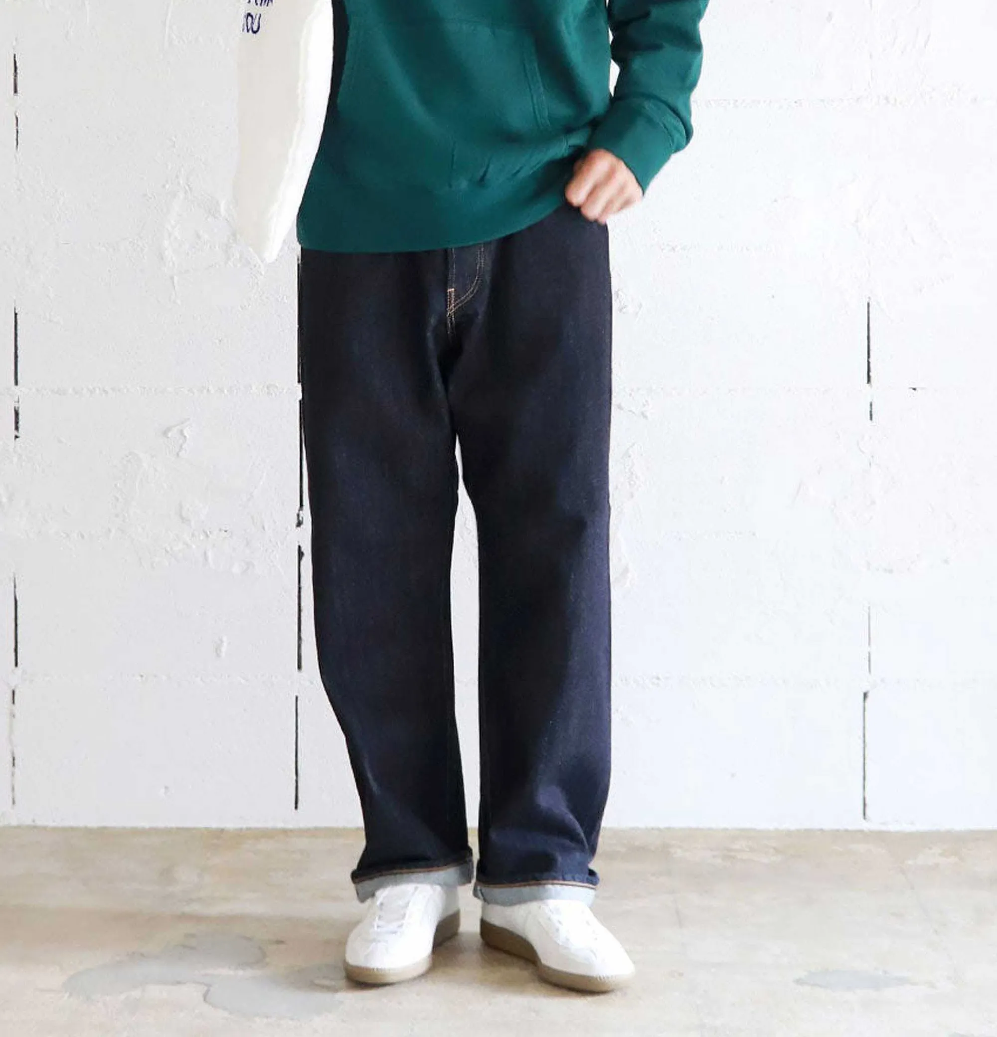 HATSKI Jean 22003 Wide Tapered One Wash