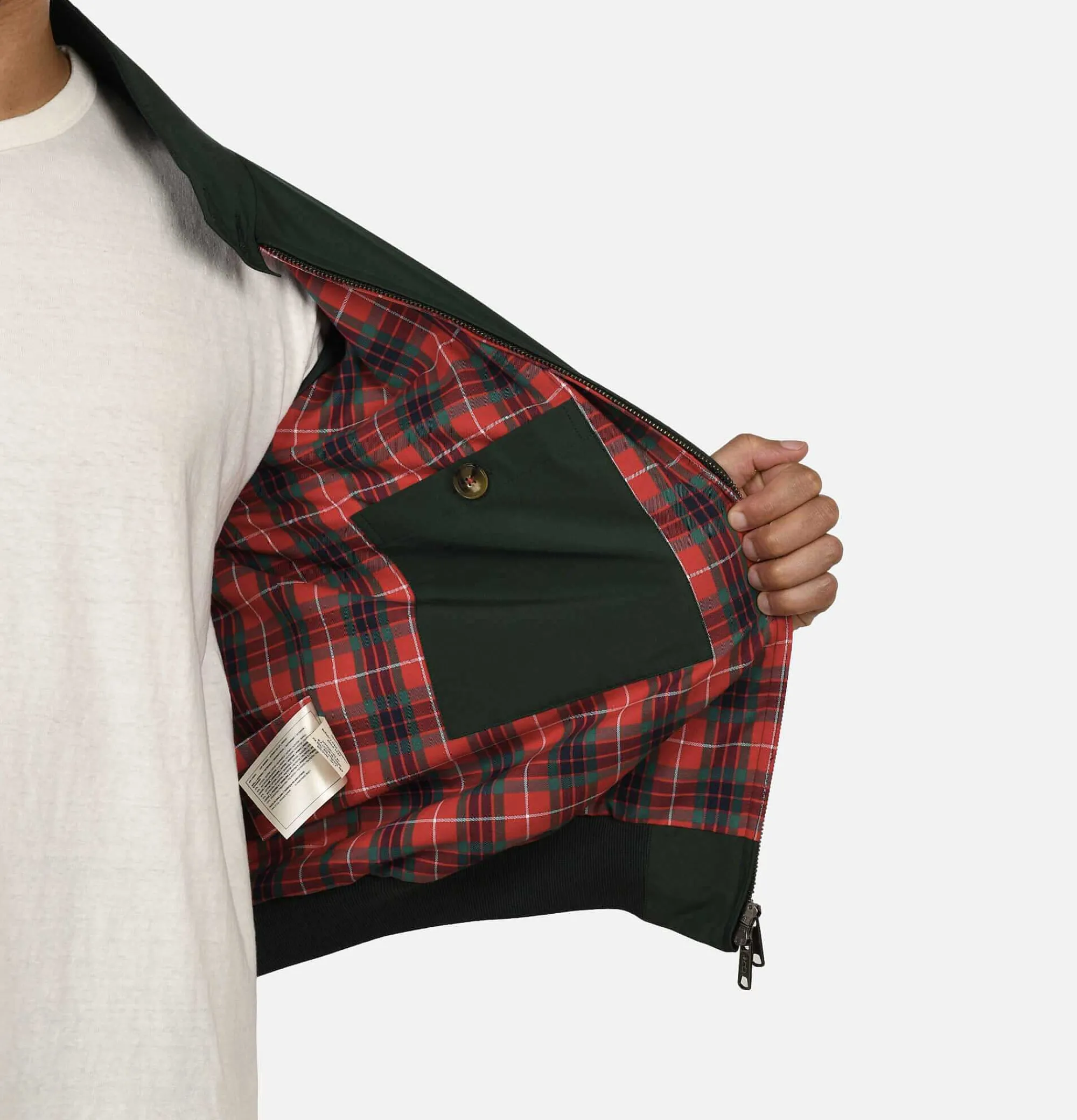 BARACUTA G9 Harrington Jacket Racing Green