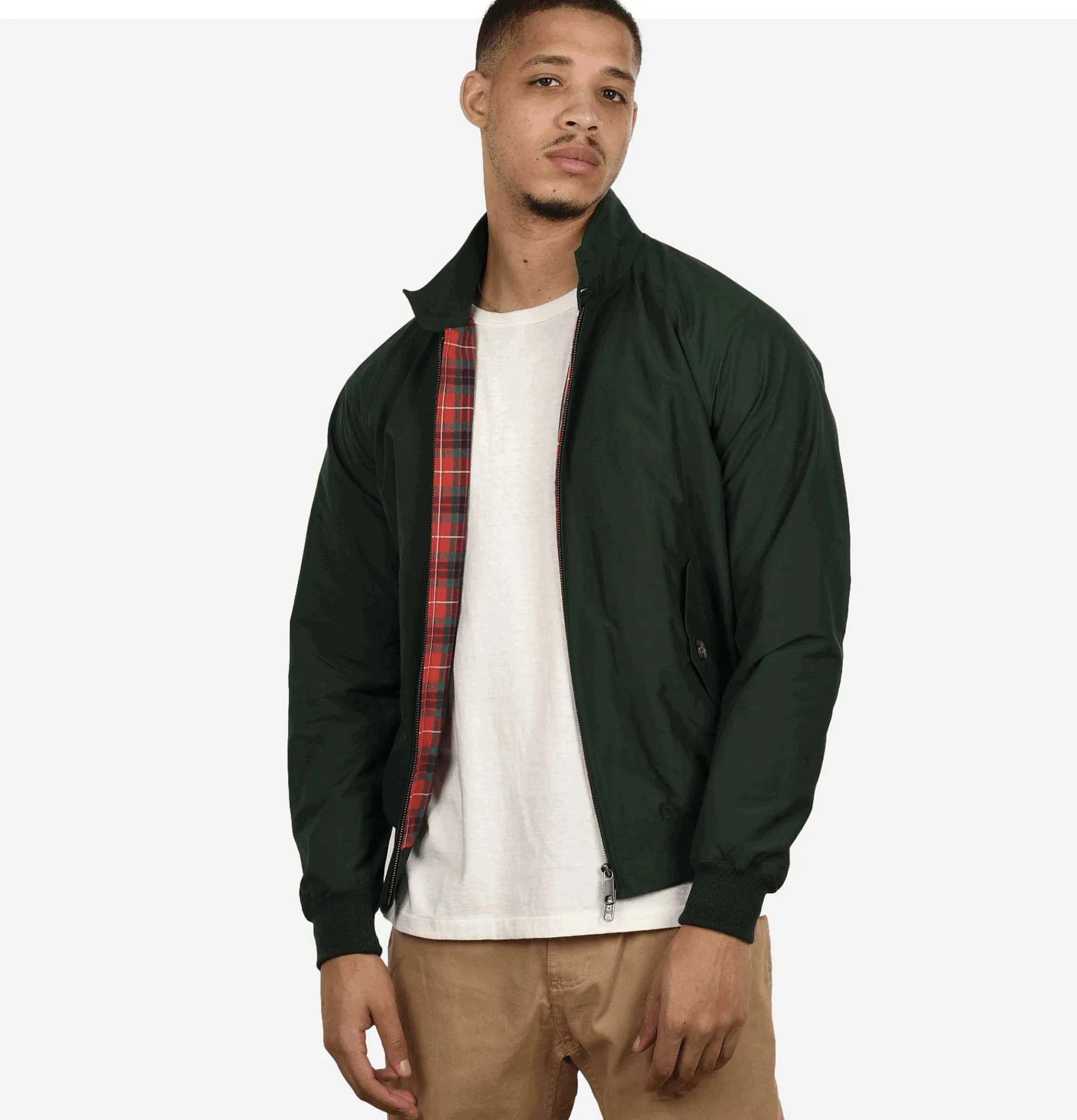 BARACUTA G9 Harrington Jacket Racing Green