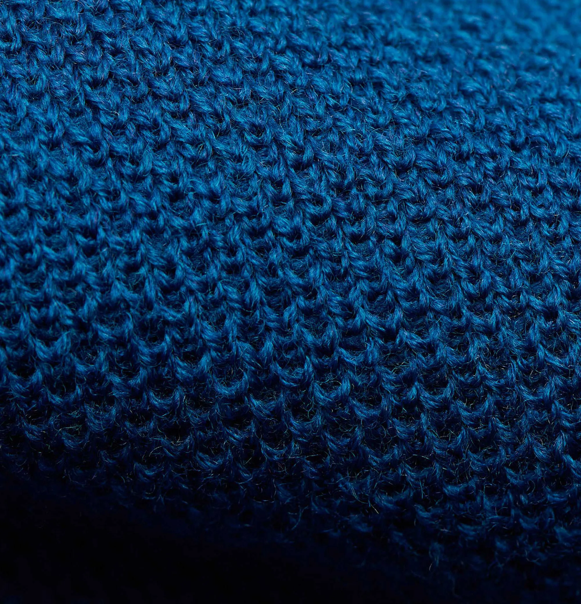 NITTO KNITWEAR Youri Wool Knit Blue