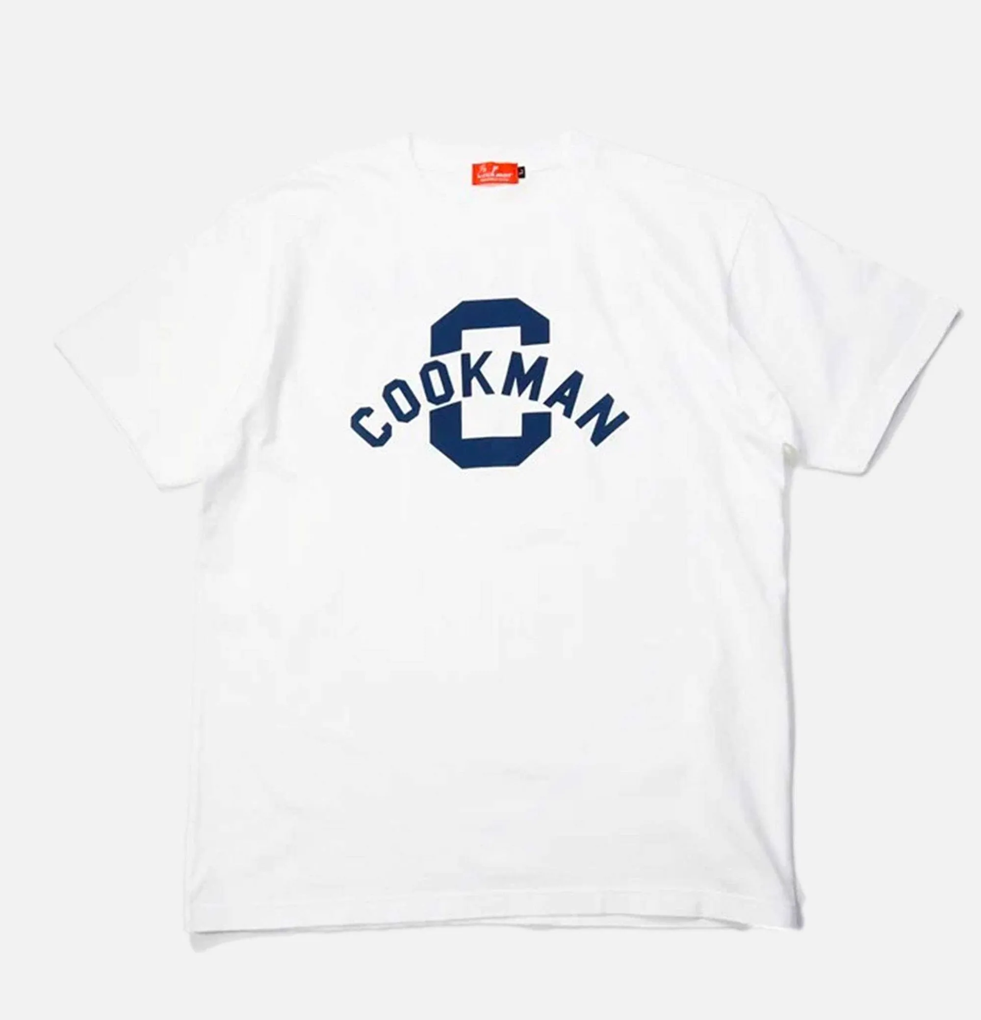 COOKMAN Tee Shirt Chef Hat La White
