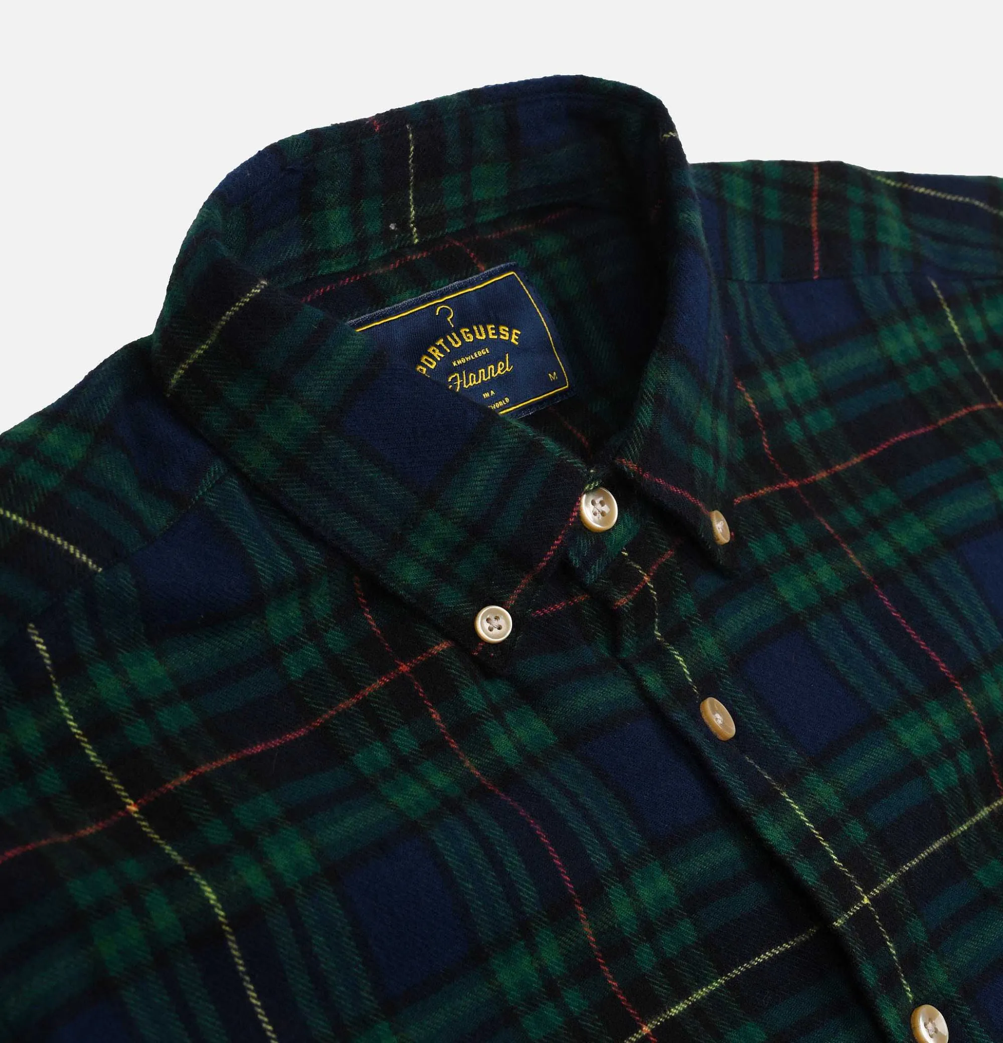 PORTUGUESE FLANNEL Orts Shirt Blue