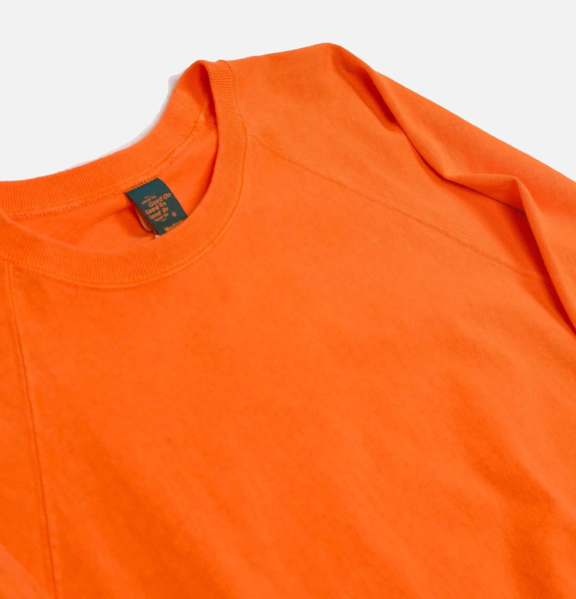 GOOD ON Baseball Tee Orange