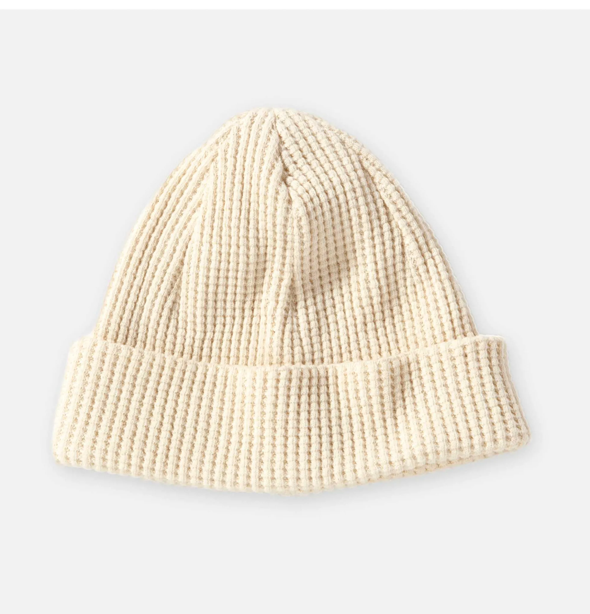 JACKMAN Waffle Cap Ecru