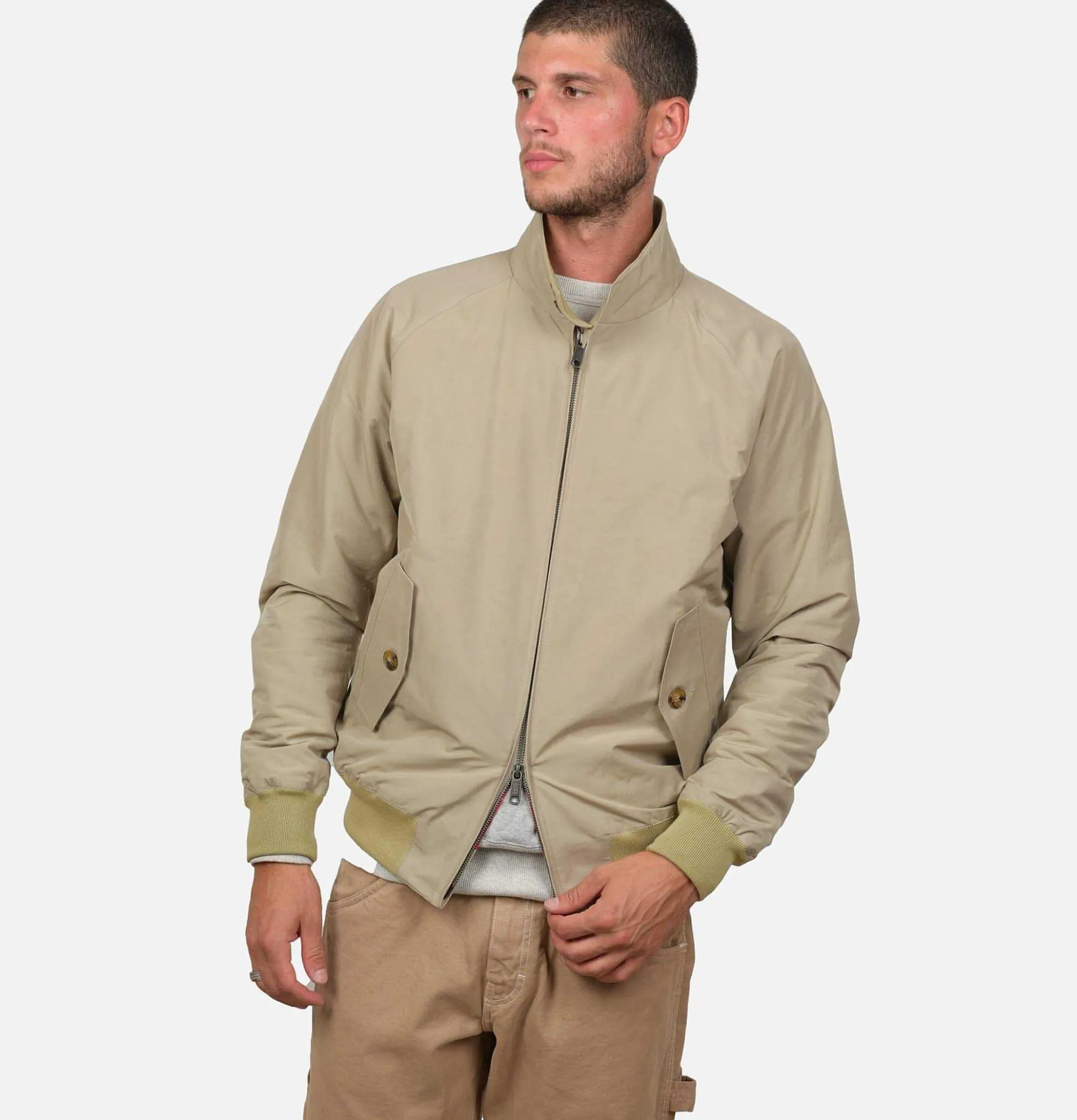 BARACUTA Jacket Harrington G9 Natural