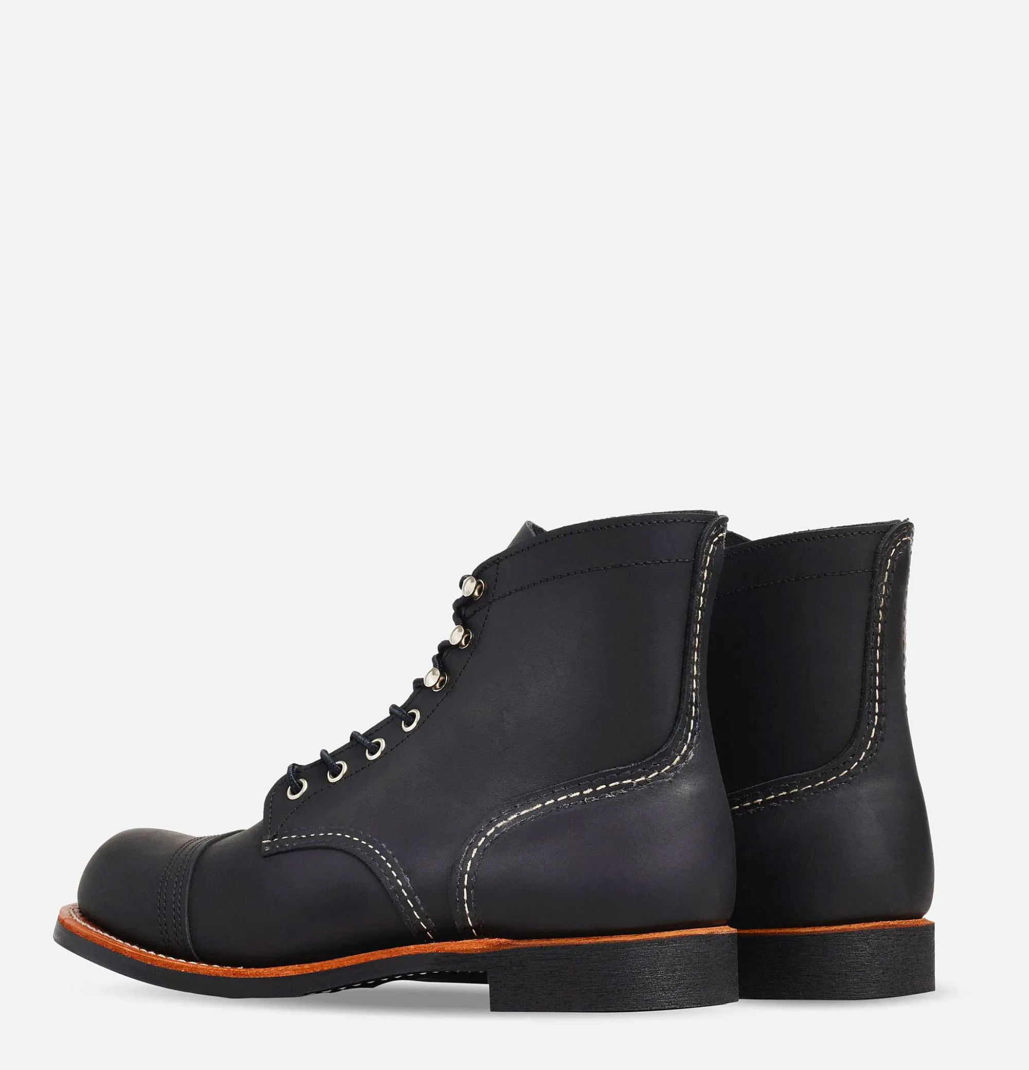Men RED WING SHOES 8084 - Iron Ranger Black Harness