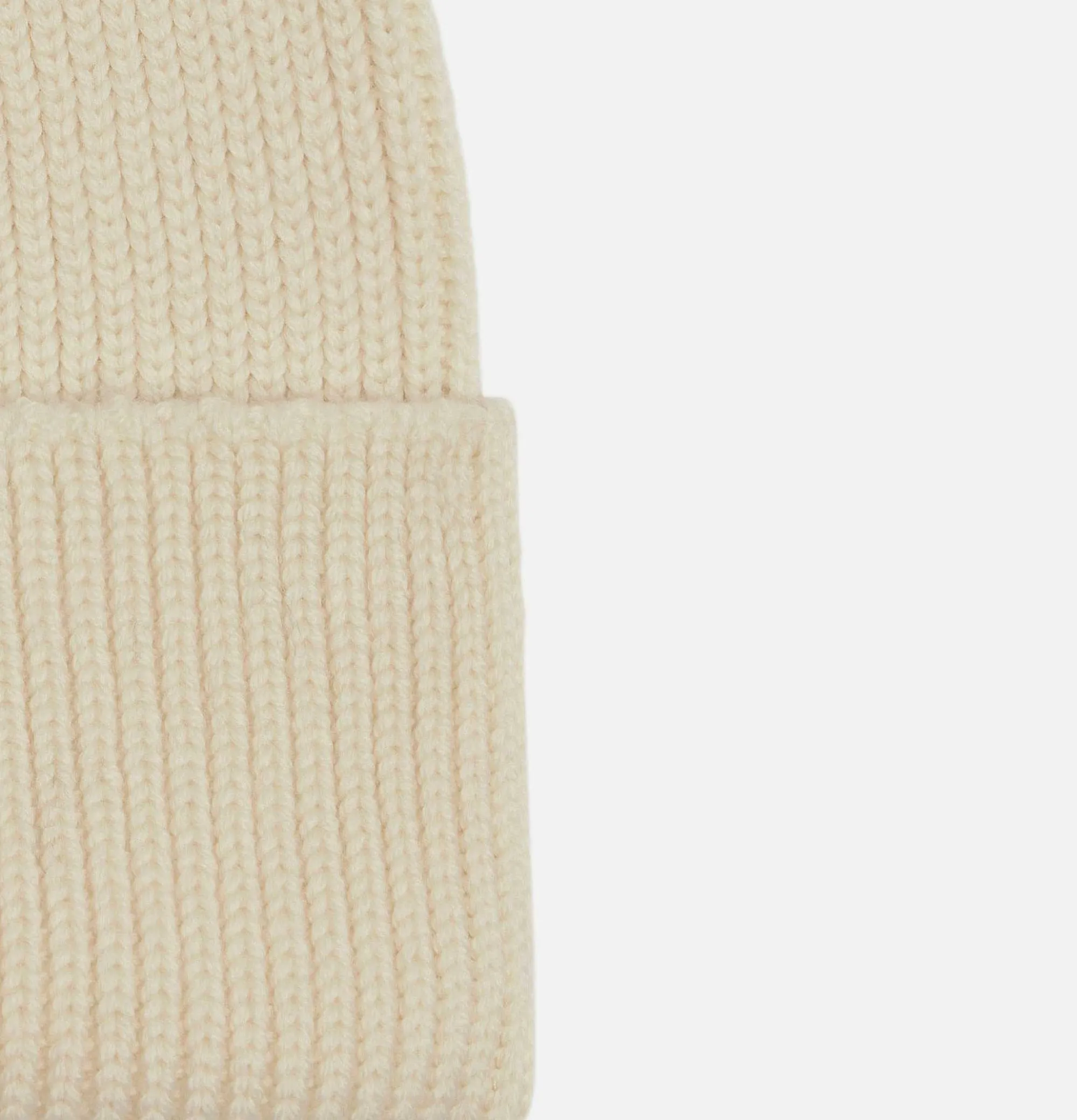 NITTO KNITWEAR Ara Natural Beanie
