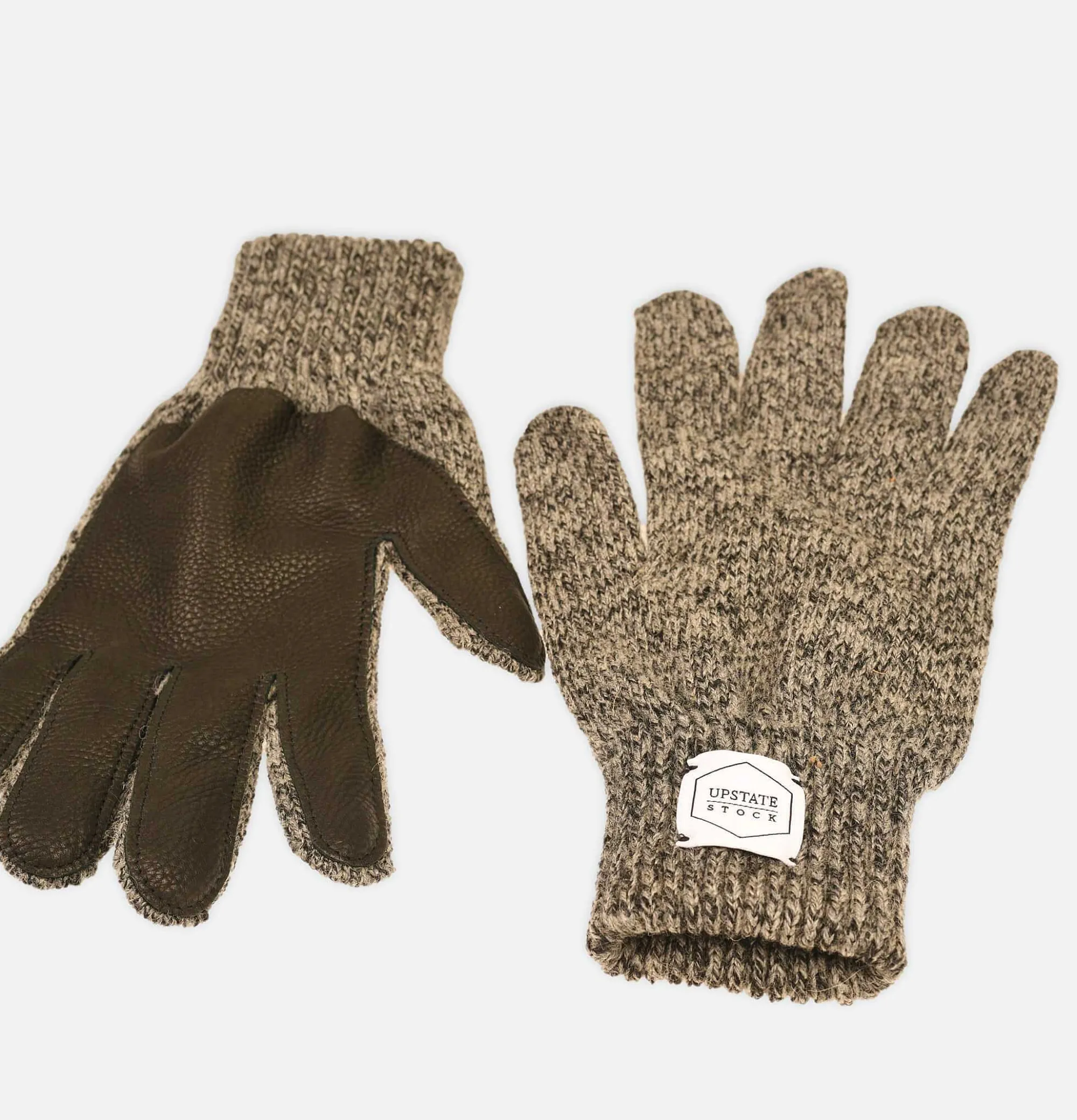 UPSTATE Full Finger Gloves Charcoal