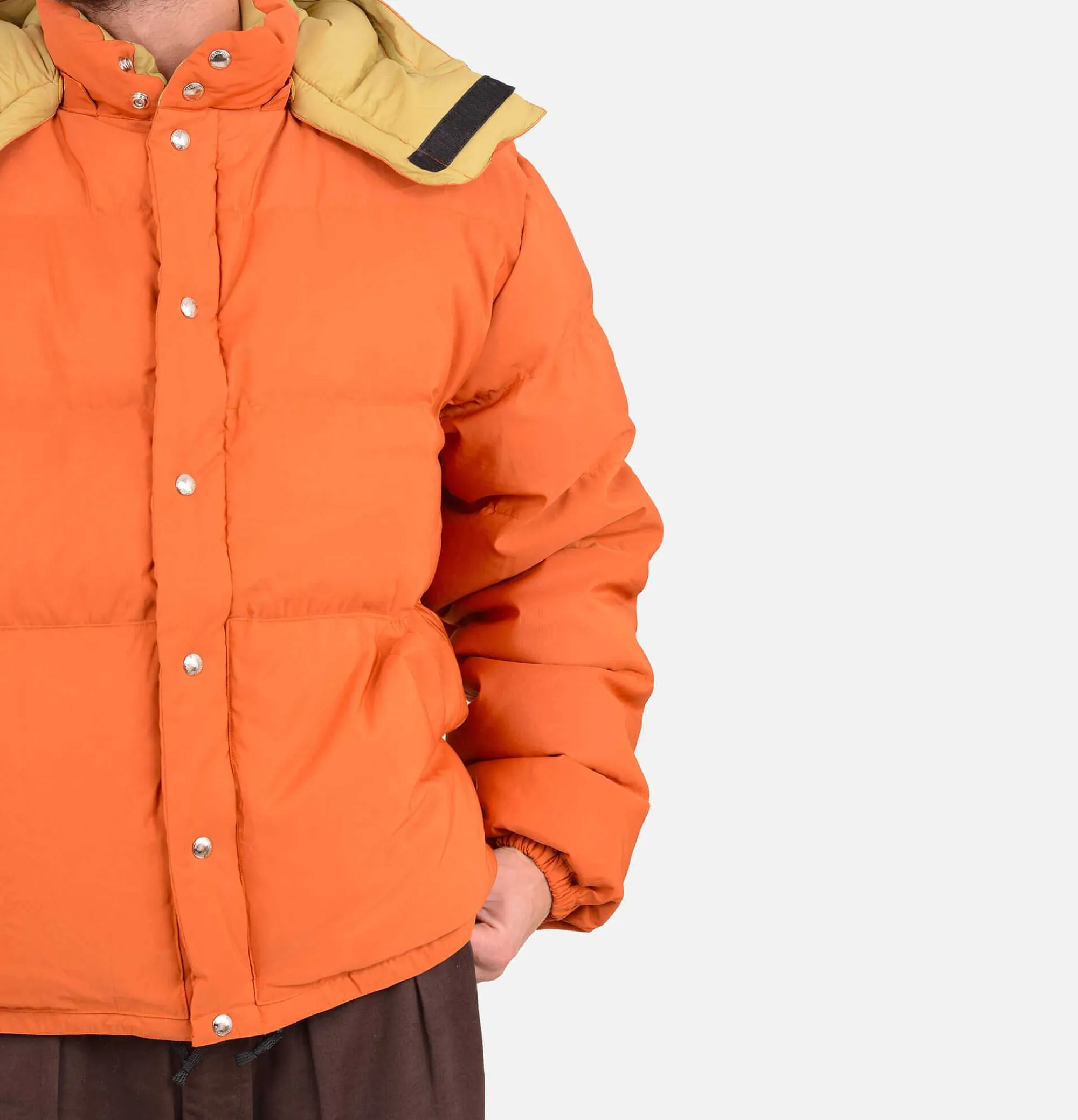 CRESCENT DOWN WORKS Down Sweater Jacket Rust