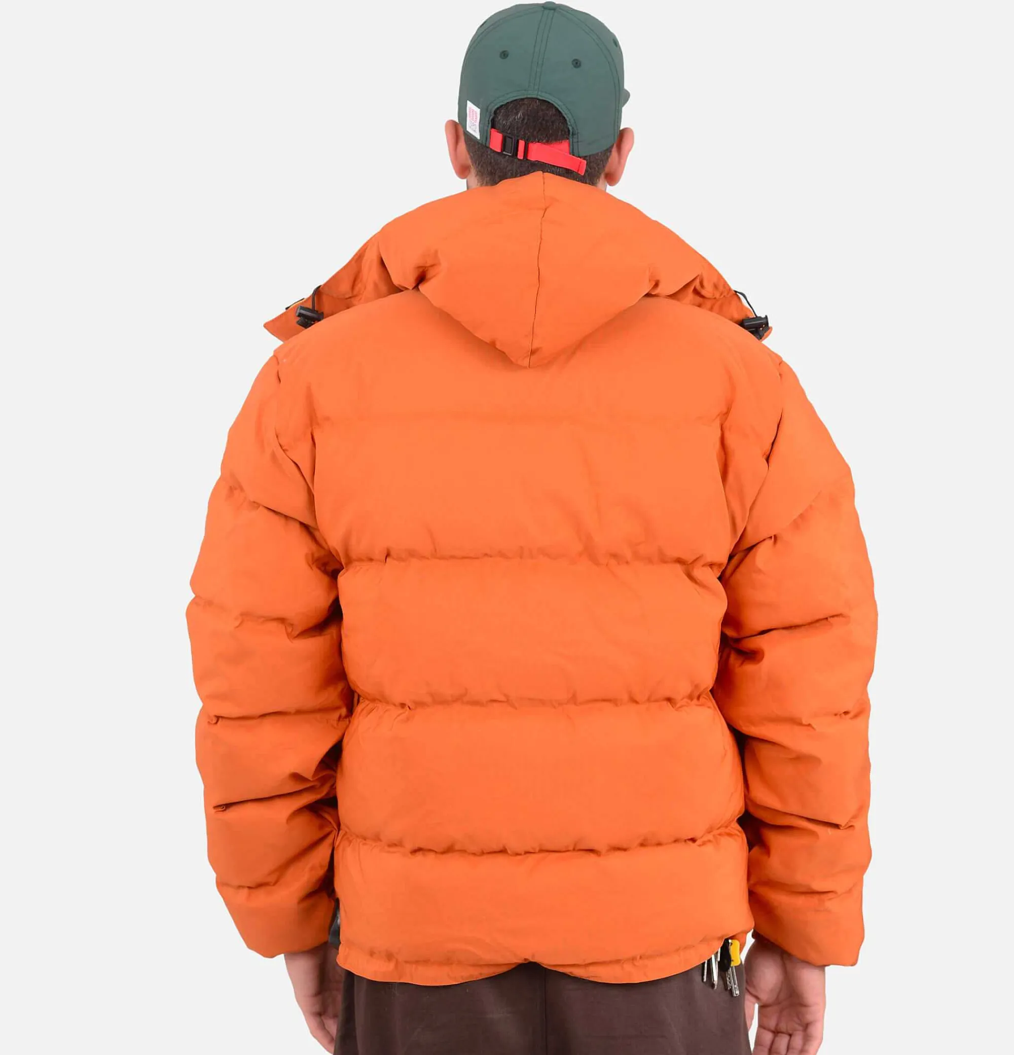 CRESCENT DOWN WORKS Down Sweater Jacket Rust