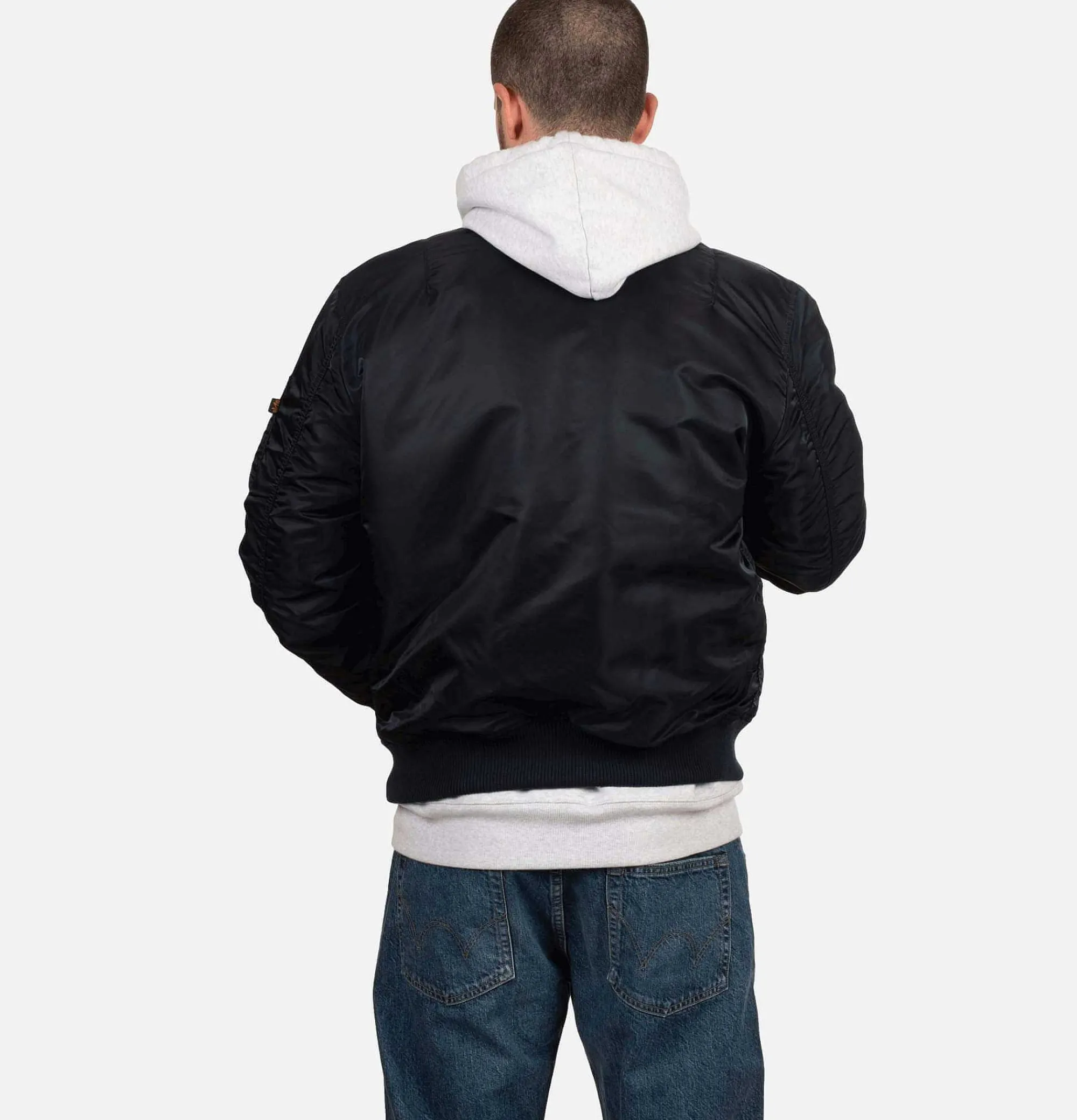 ALPHA INDUSTRIES Bomber Jacket Ma-1 Blue