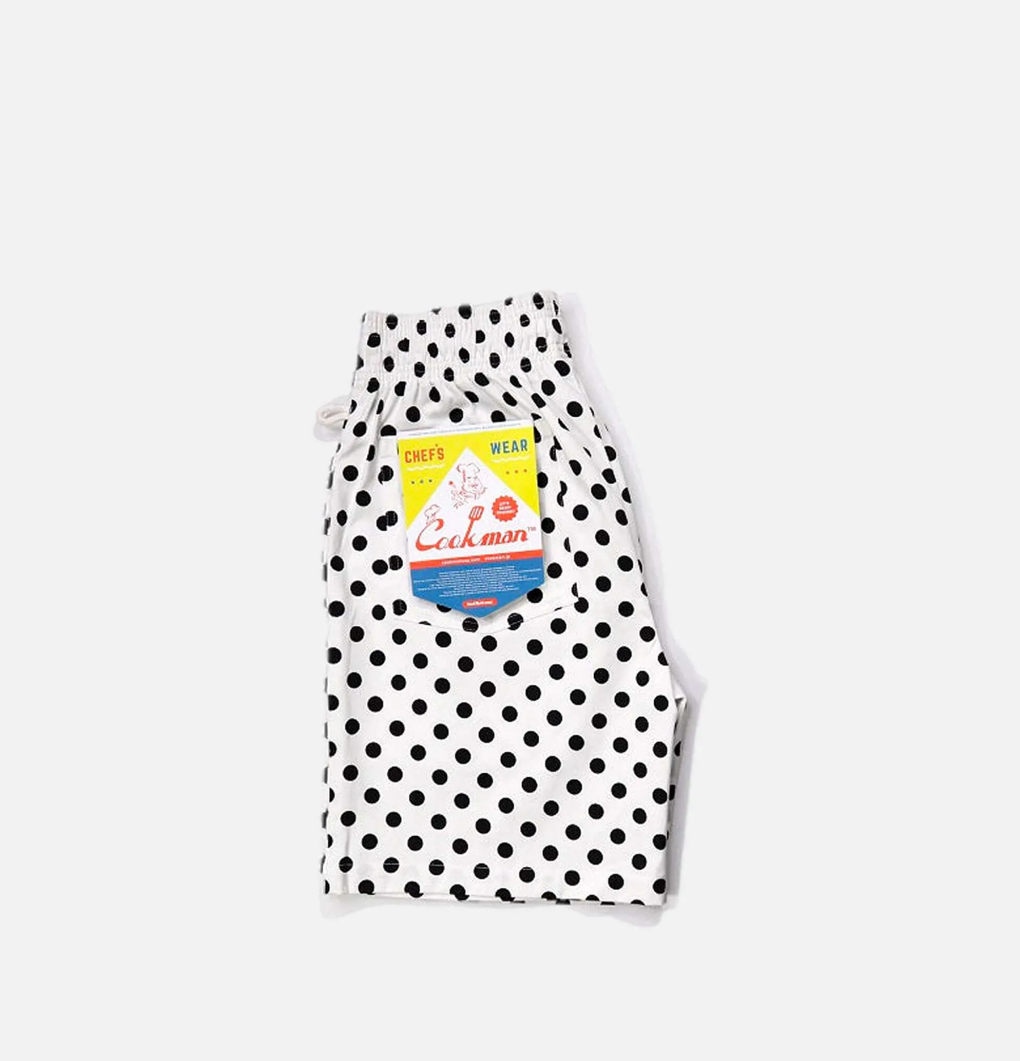 COOKMAN Chef Short Dots White