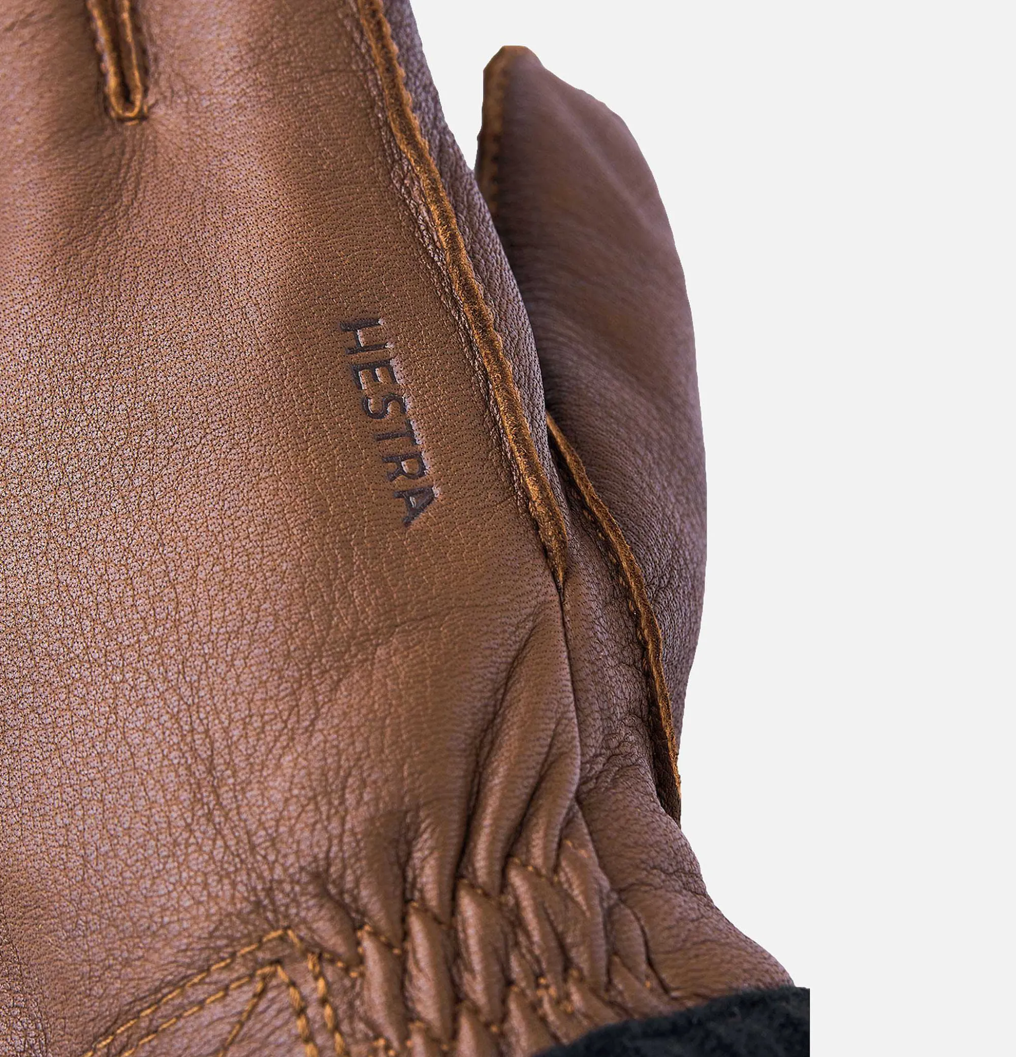 HESTRA Deerskin Gloves Chocolat