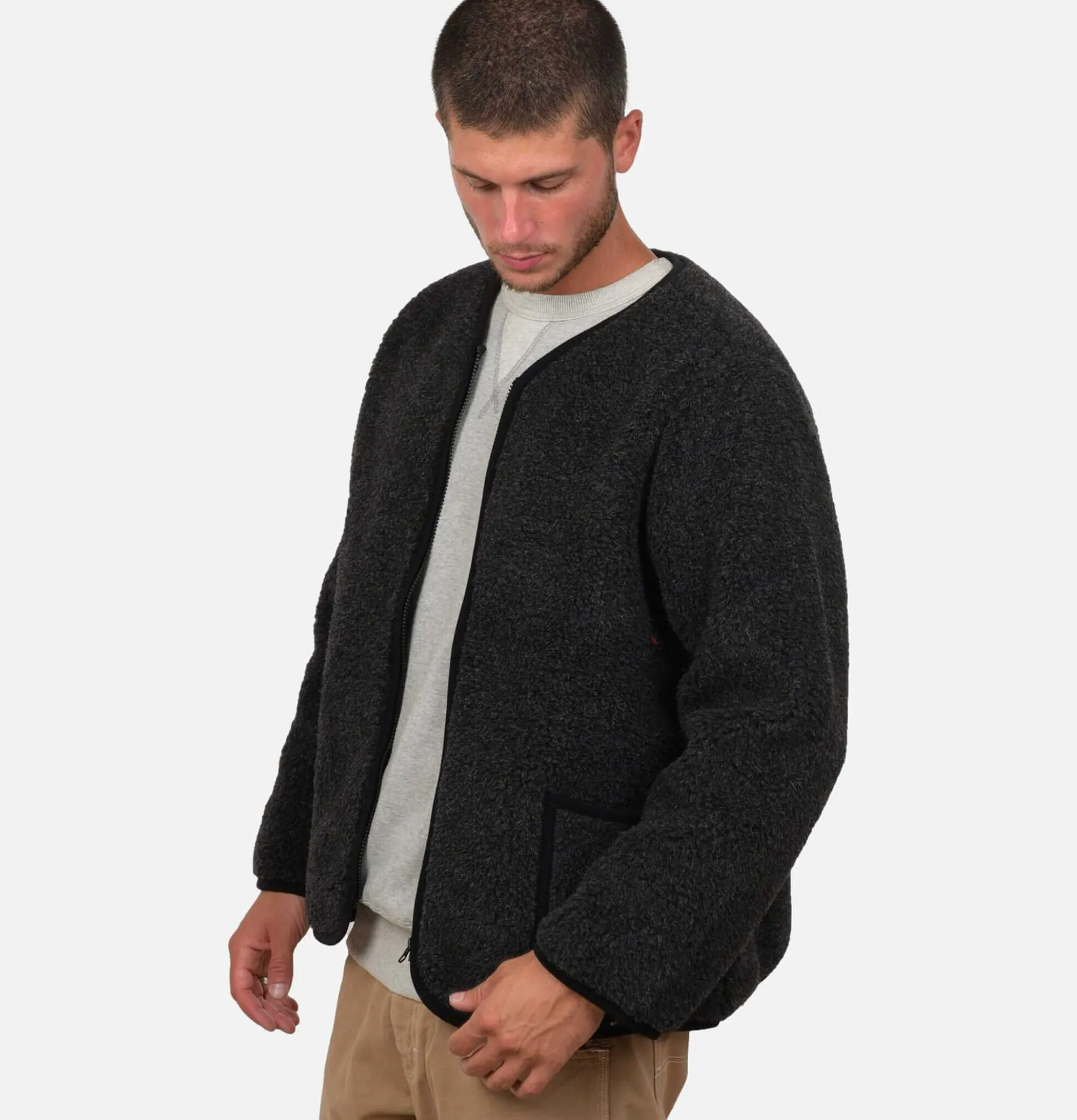 COLDBREAKER Nordeen Cardigan Black