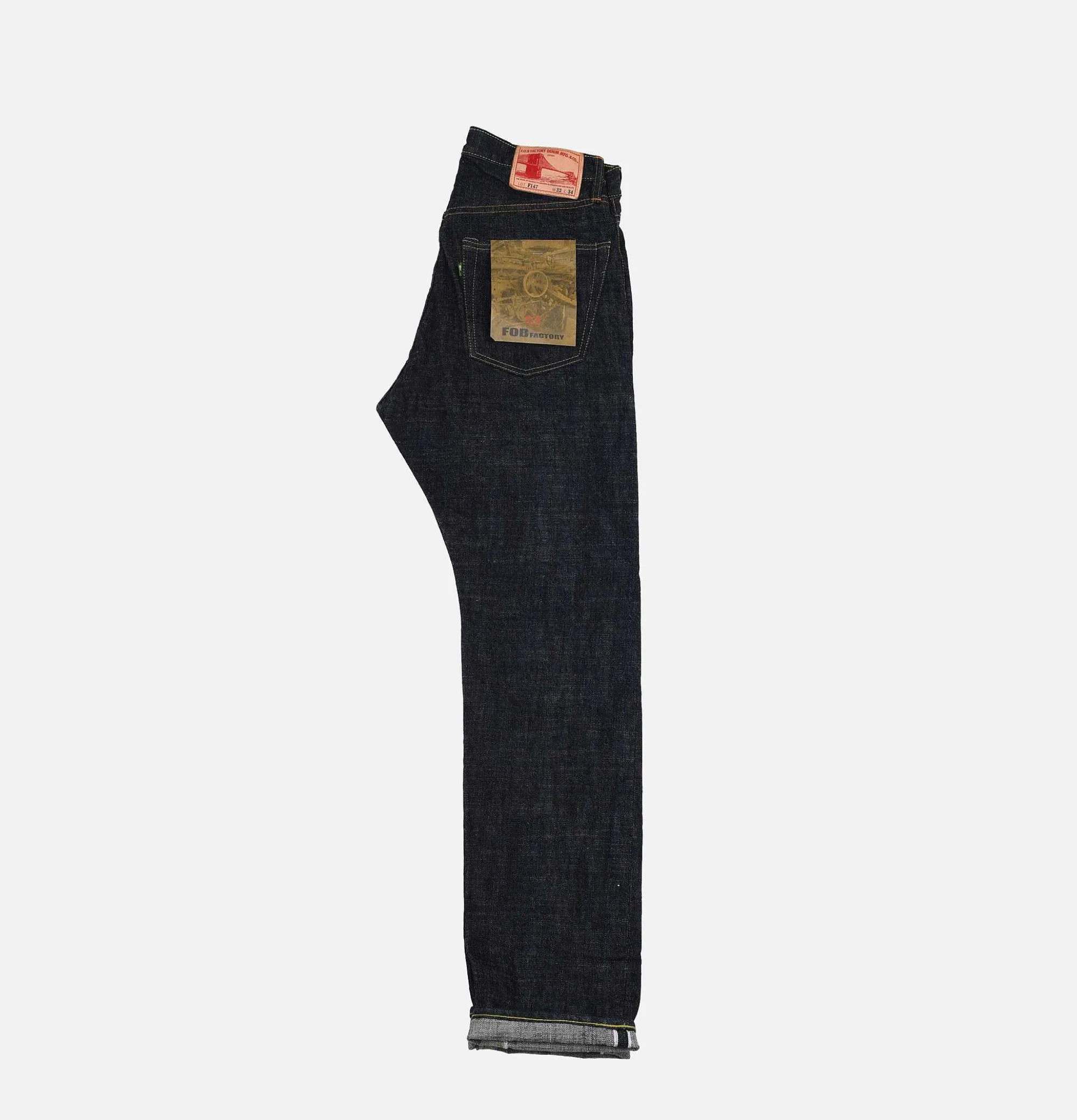 FOB FACTORY Jeans F147 One Washed