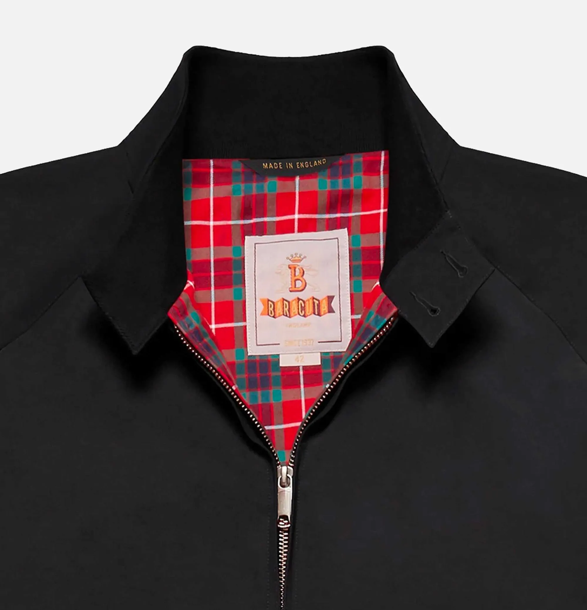 BARACUTA G9 Harrington Jacket Black