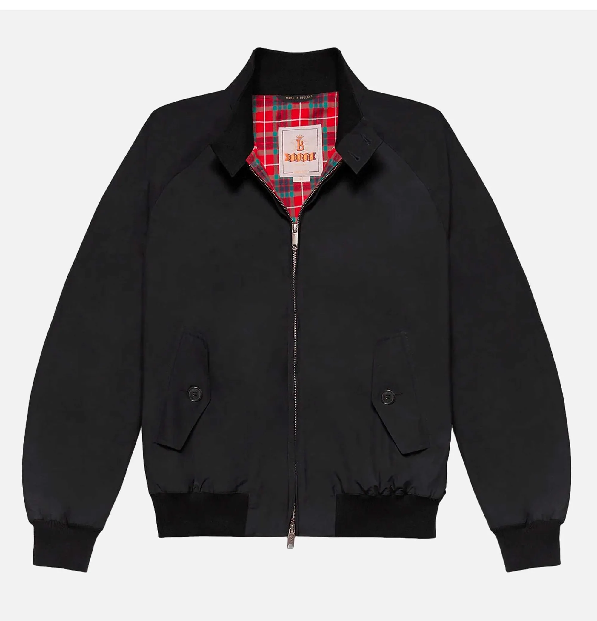 BARACUTA G9 Harrington Jacket Black