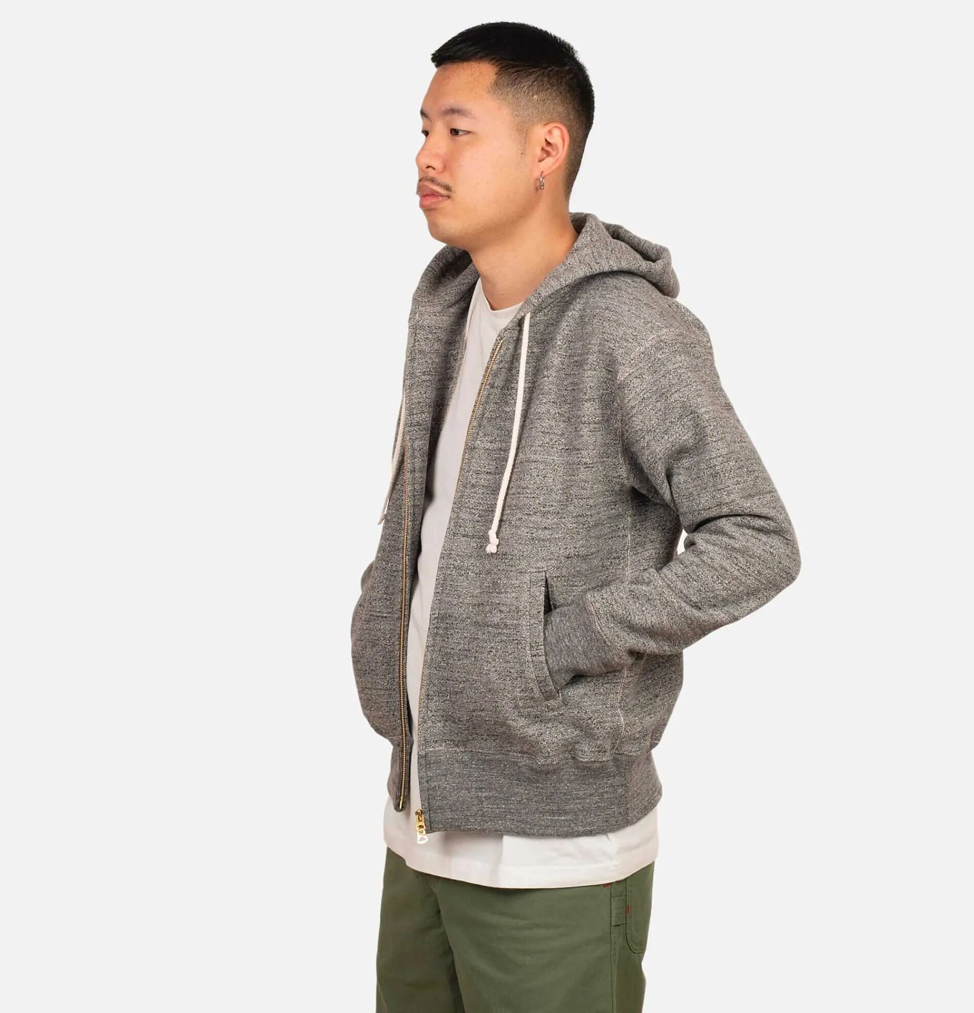 JACKMAN Parka Sweatshirt Charocal
