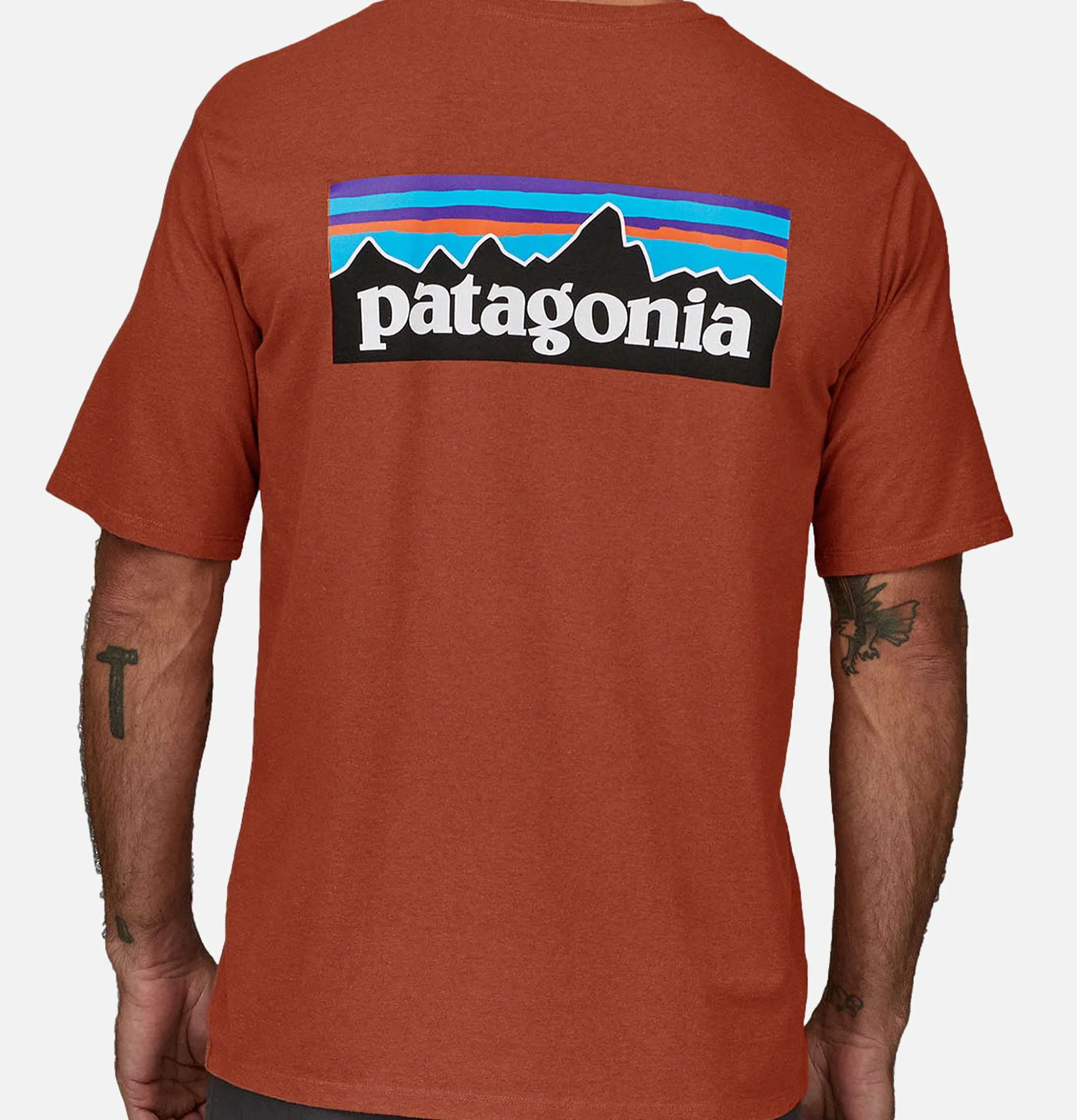 PATAGONIA Tee Shirt Logo P6 Quartz Coral