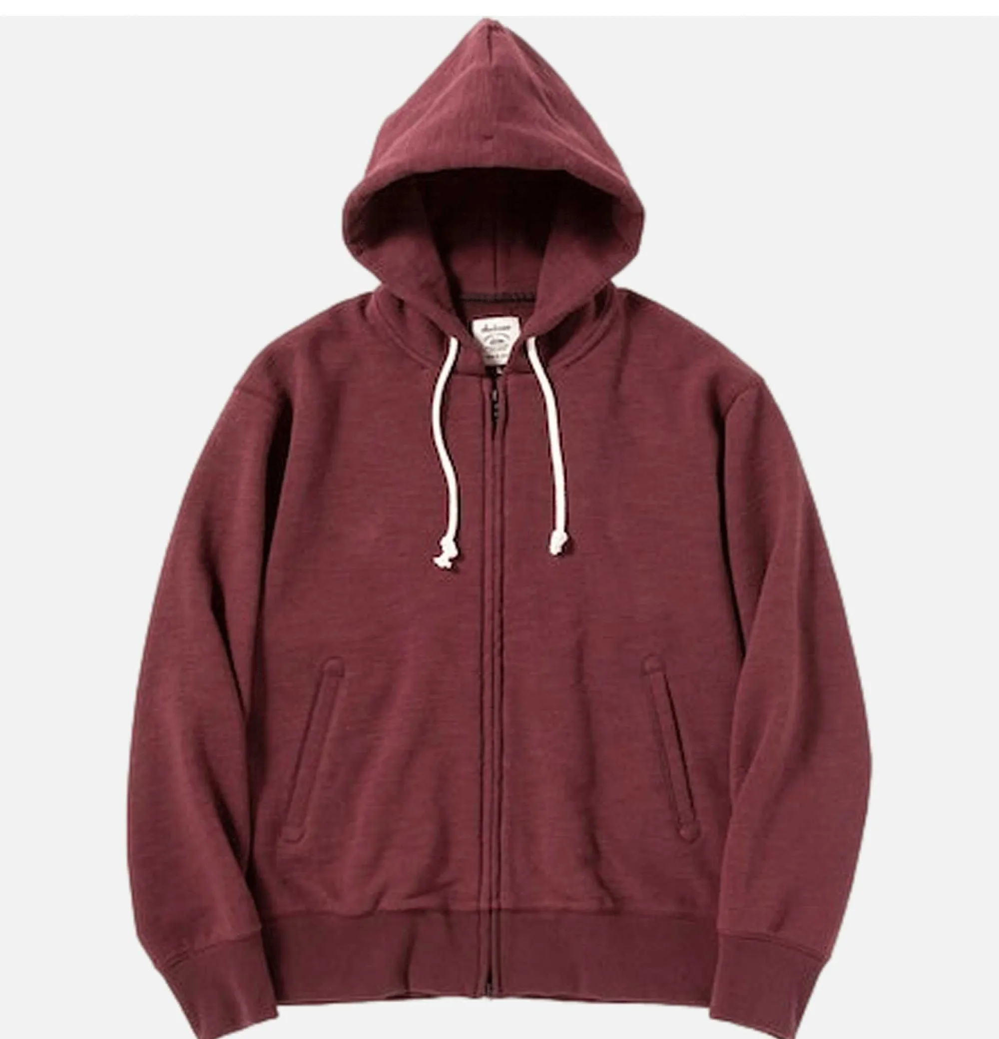 JACKMAN Parka Sweatshirt Mahogany