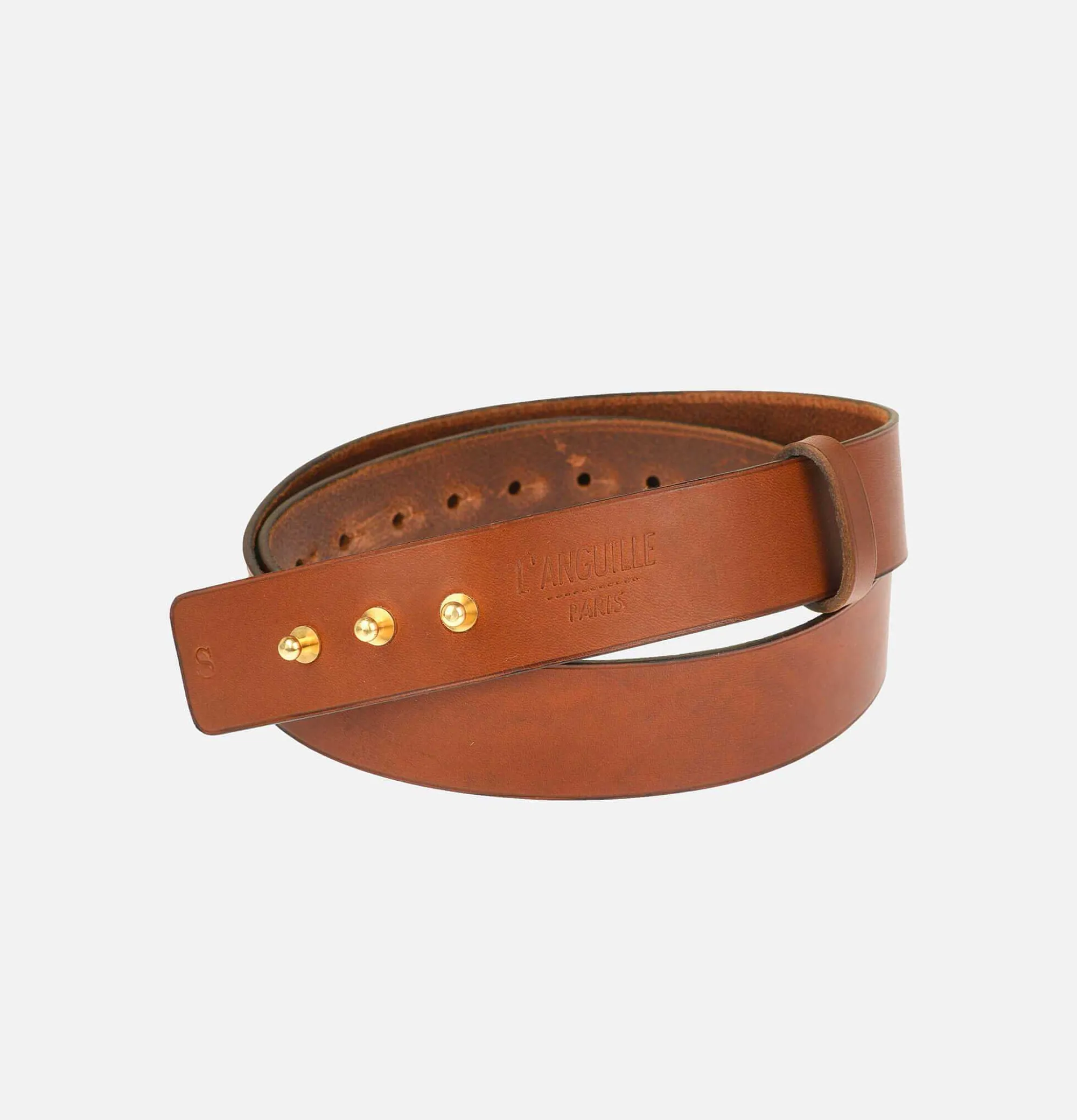 Men L'ANGUILLE Gropius Cappuccino Belt