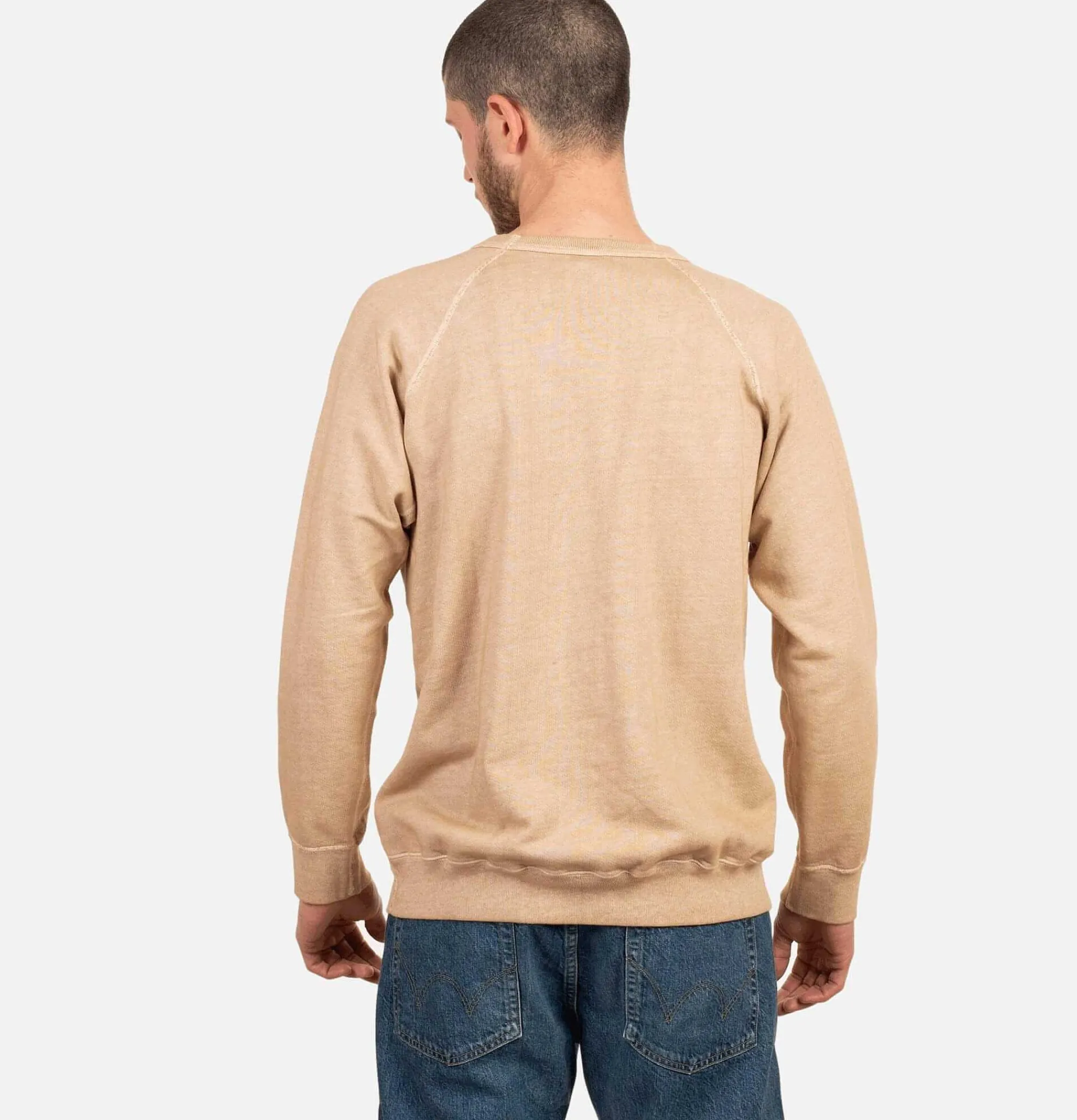 GOOD ON Crew Neck Sweat Latte