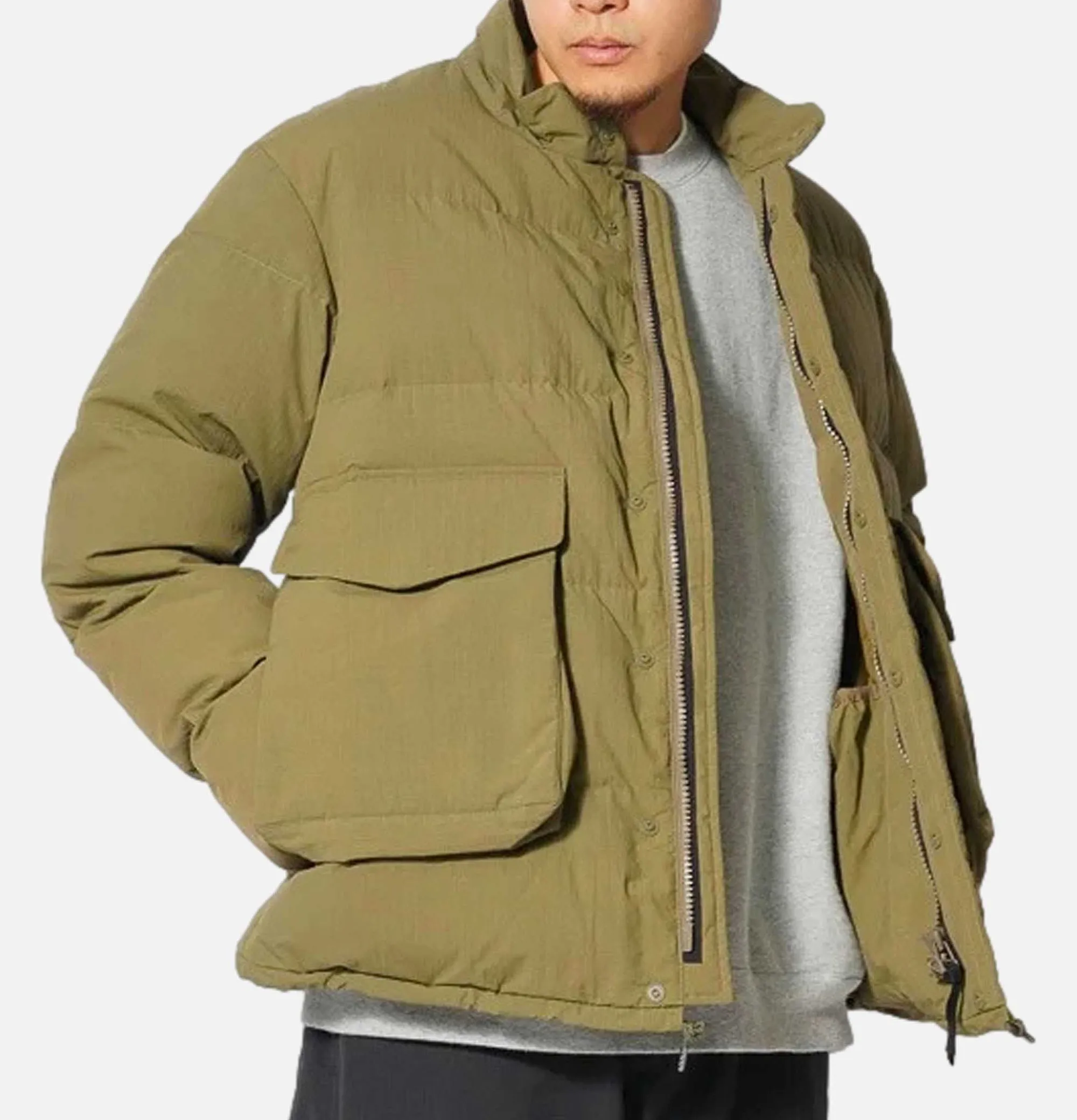 SNOW PEAK Recycled Down Jacket Olive
